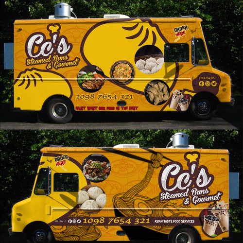 BOLD DEIGN FOR CC'S FOOD TRUCK