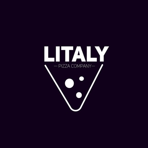 Litaly - Pizza Company Logo Design 2