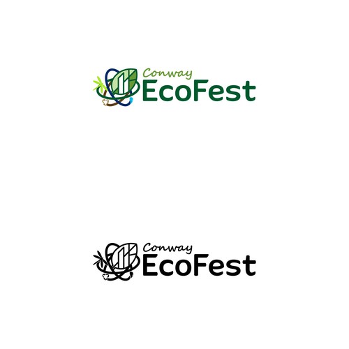 Logo concept for Conway Eco Fest