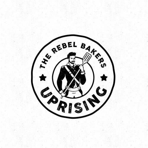 bakery logo charcter