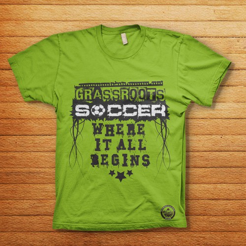 T-Shirt Design for a Grassroots Soccer Program
