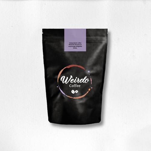 Entry in contest "Weirdo Coffee needs a surprisingly delightful Brand Identity"
