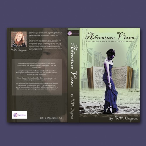 Book Cover for 'Adventure Vixen' - Book 