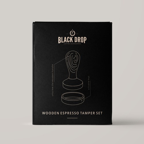 Package Designs For Coffee Accessories Brand