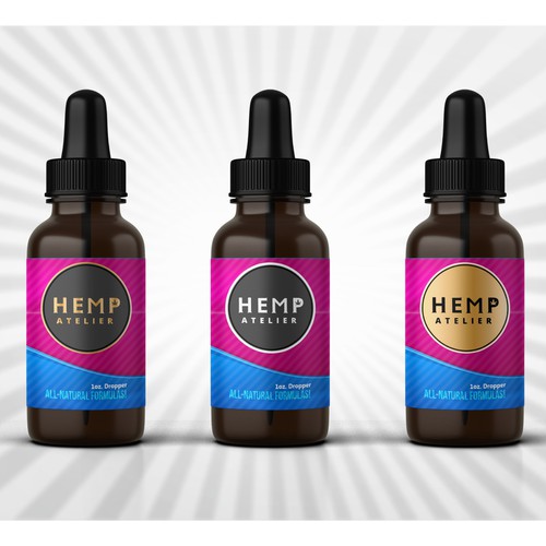 A Mockup of Logo Design for Hemp Atelier