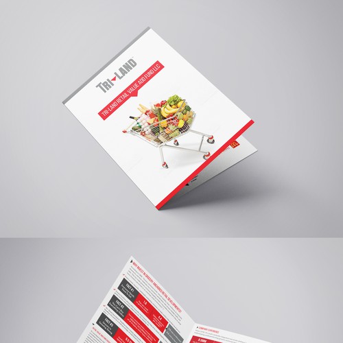Corporate real estate fund Brochure design