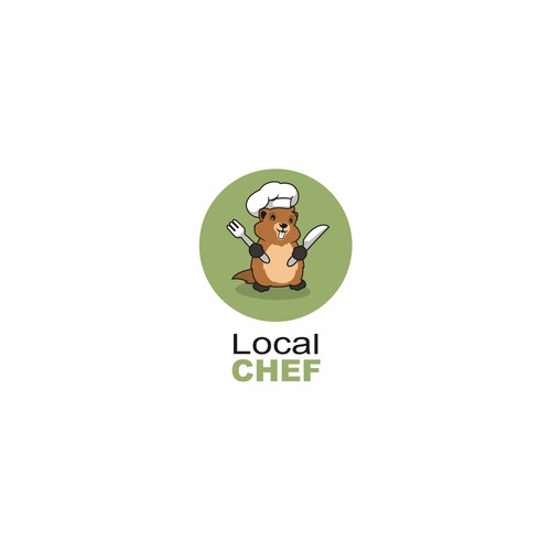 Chef animal marmot