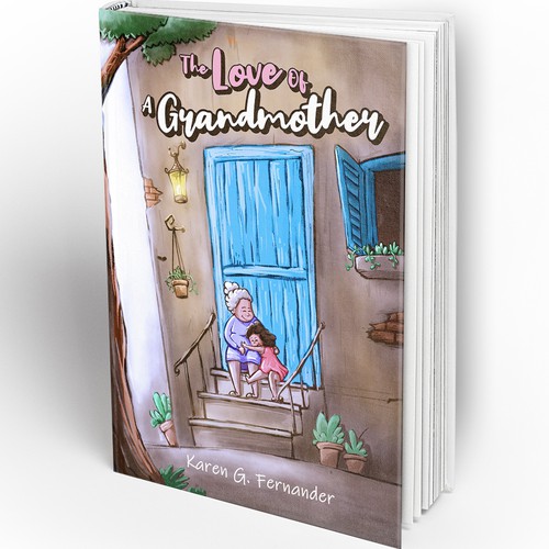 Cover design for Children story book