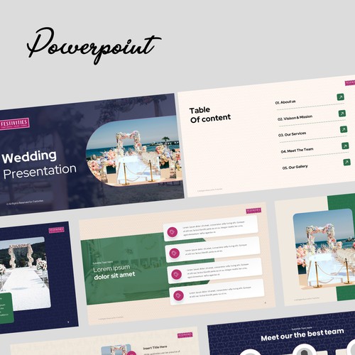 Wedding Service Presentation