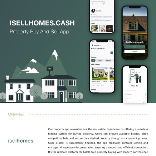 Real Estate Bidding App