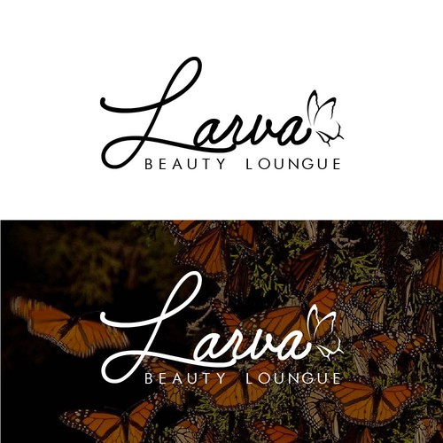 Logo propose for Larva beauty lounge