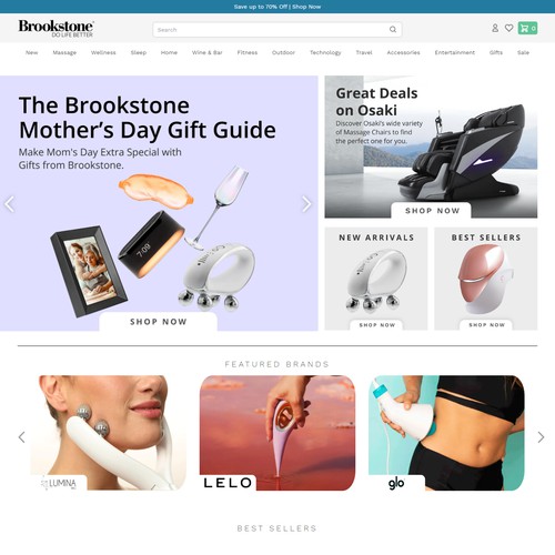 Brookstone Shopify Dropshipping Store  
