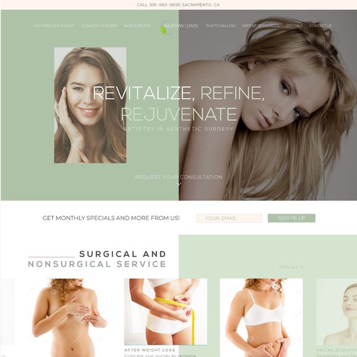 Website Home Page Design