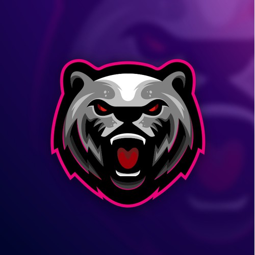 bear esport gaming logo