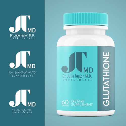 Pill Bottle Label Design