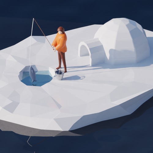 3d render icon design