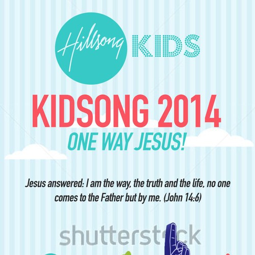 postcard or flyer for Hillsong Church