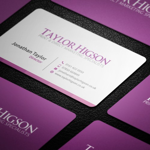 Modern business card design