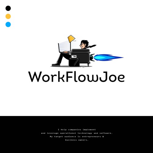 Freelance op-tech geek needs better branding for growing business.