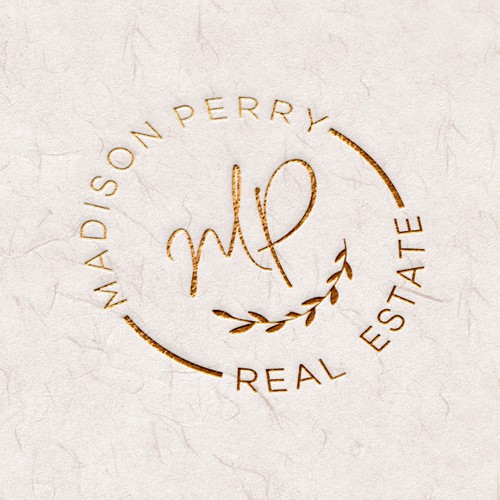 Feminine - modern logo for real estate