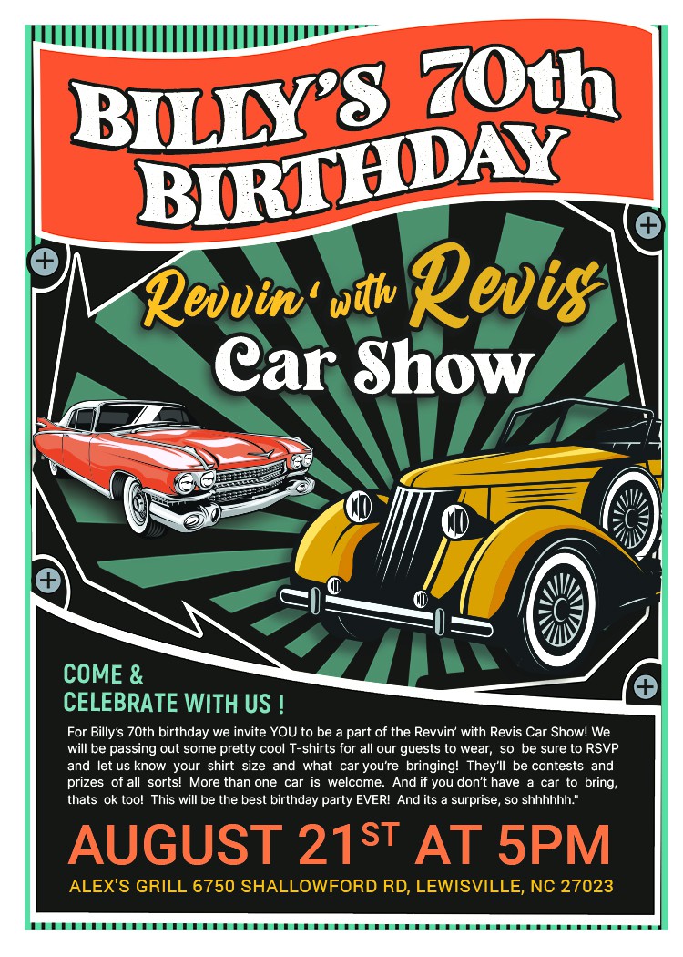 Car Show Flyer
