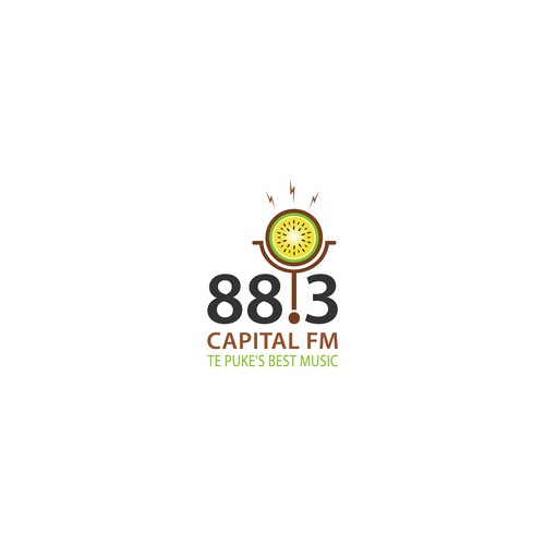 Logo concept for FM radio station