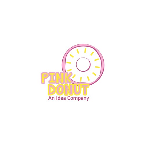 Iconic logo for Pink Donut