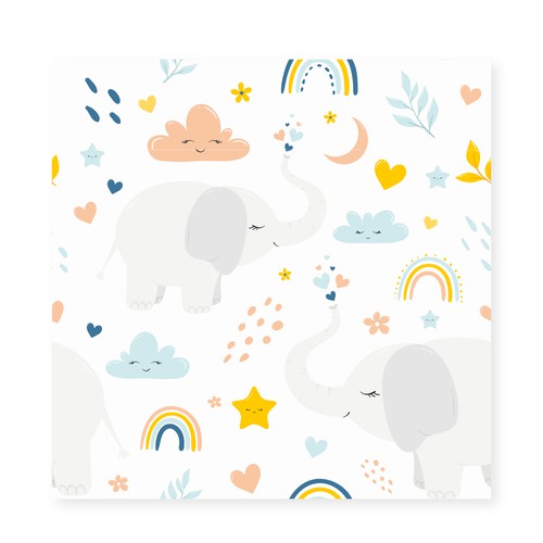 Kids playmat with animals