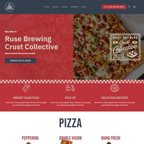 Pizza for Square Online Order