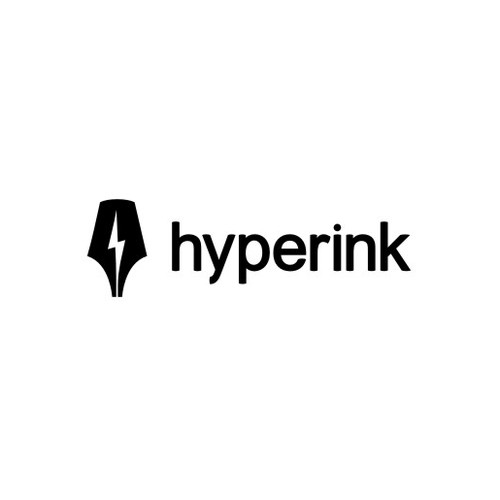 Hyperink logo design