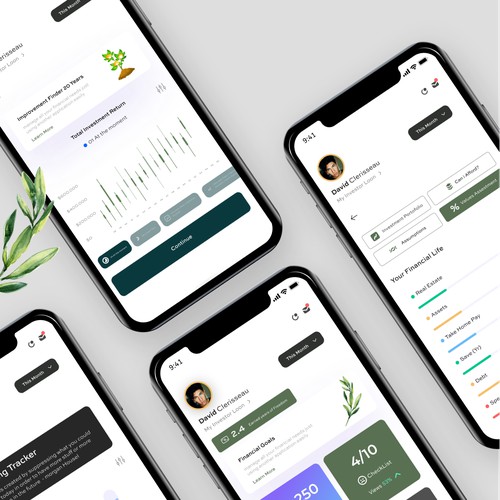 Fintech app focused on bringing beauty & calm to financial planning