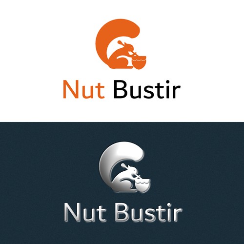 the concept of the logo for nutbustir