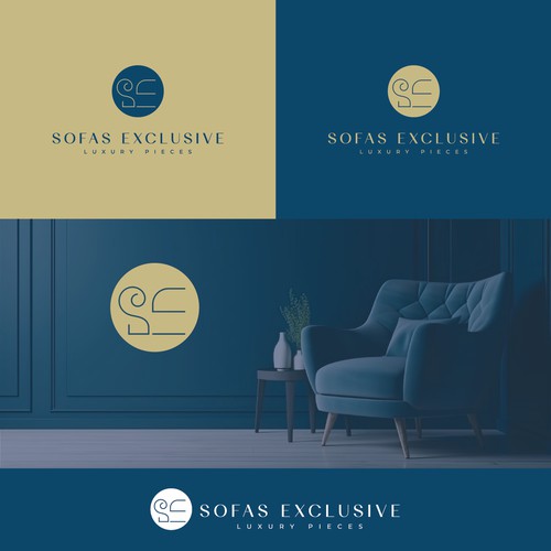 Logo for online luxury sofa retailer