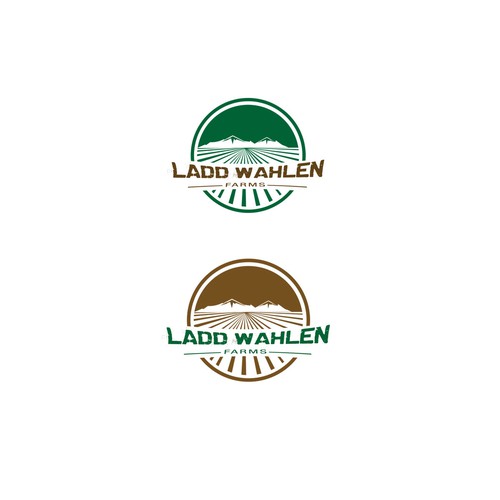 Logo design for LaddWahden farm