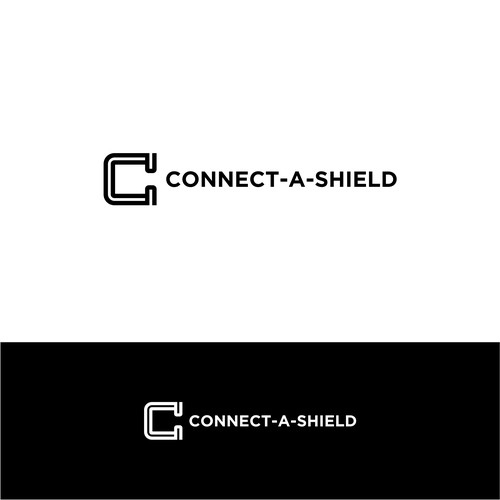 Clear line & smart logo design for CONNECT-A-SHIELD