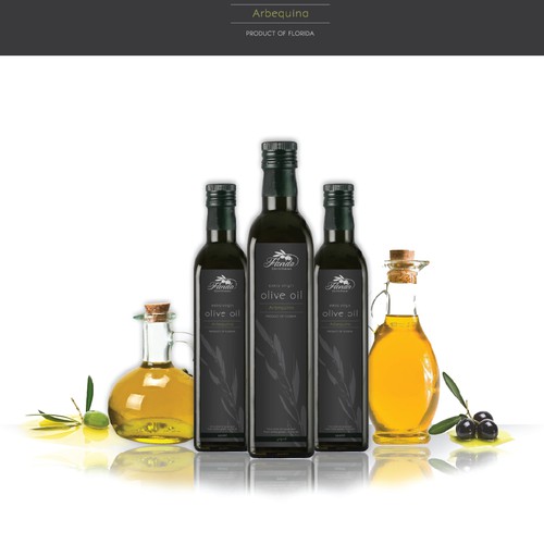 EVOO Bottle Label