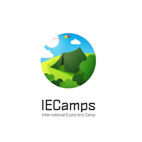 Logo design for summer camp
