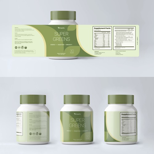 Label Design For Dietary Supplement