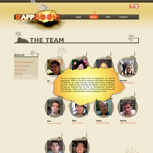 Mobile App & Game Developer Website