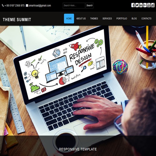 Responsive HTML Web Design