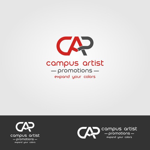 logo for campus artist promotions