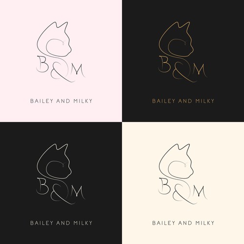 Elegant Logo For Premium Cat Goods Company