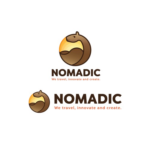 A modern and young take for a logo of an innovation company in the Middle East.