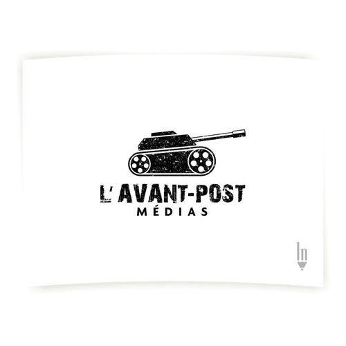 Stunning logo for video production company L'avant-post médias