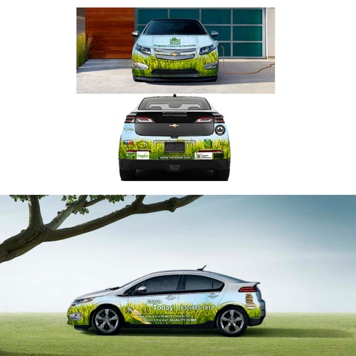 Weiss Building & Development LLC  needs car wrap for Chevy Volt