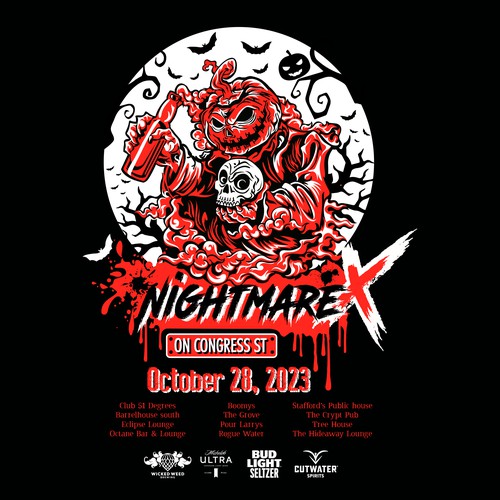 Nightmare- T-shirt design