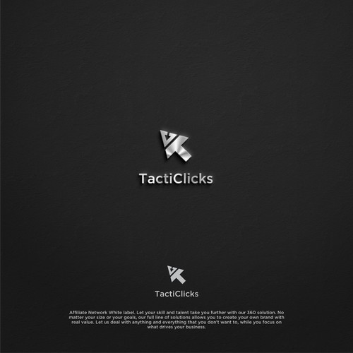 modern logo for tacticlicks