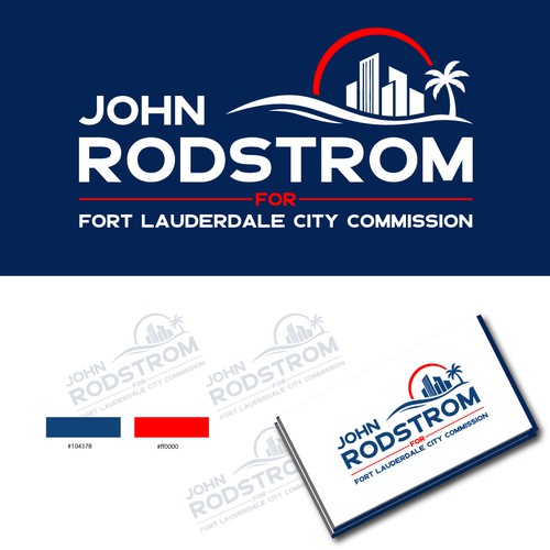 Political Campaign Logo for Fort Lauderdale City Commission Candidate