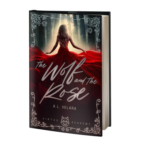 Book Cover: The Wolf and The Rose