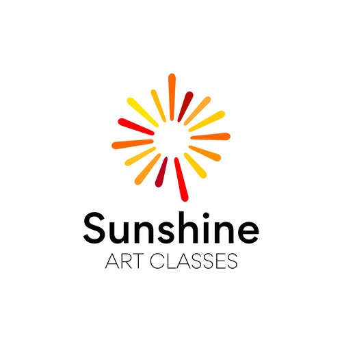 Logo concept for Sunshine Art Classes